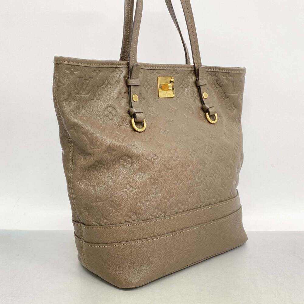 LOUIS VUITTON Authentic Brown Monogram Tote Bag - Picture 2 of 11